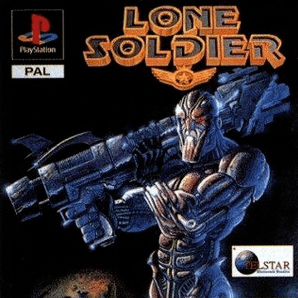 Lone Soldier box art for Playstation